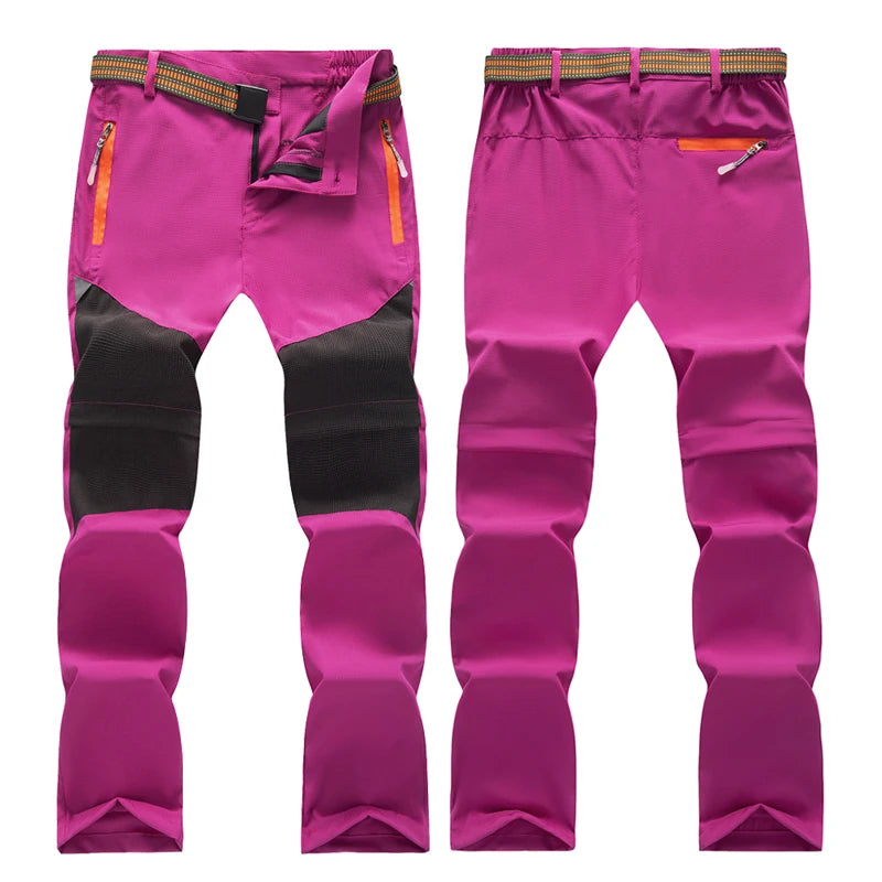 Pantalon Randonnée Enfant – Séchage Rapide Anti-UV Camping Trekking