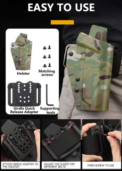 Holster Tactique kydex pour Pistolet –  Compatible TTI 2011 COMBAT MASTER – - BLACKBEARD OUTDOOR INDUSTRIES