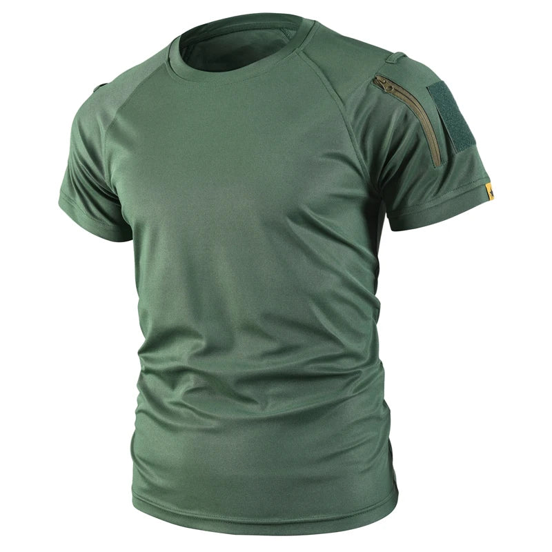 Polo Tactique Homme – T-shirt Respirant, Séchage Rapide, Idéal pour l'Été, Randonnée, Escalade et Loisirs en Plein Air - BLACKBEARD OUTDOOR INDUSTRIES