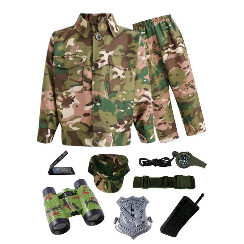 Costume Militaire Camouflage Enfant – Uniforme Soldat Garçon Fille 3-12 Ans - BLACKBEARD OUTDOOR INDUSTRIES