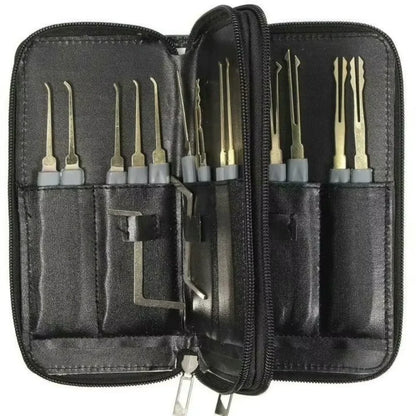 Kit de crochetage 12/18/24/32/33 pièces avec serrure transparente - BLACKBEARD OUTDOOR INDUSTRIES