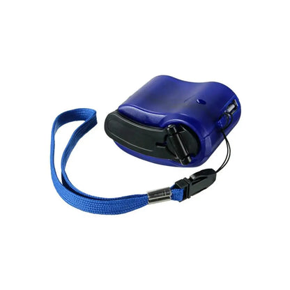 Chargeur USB à manivelle avec éclairage de secours