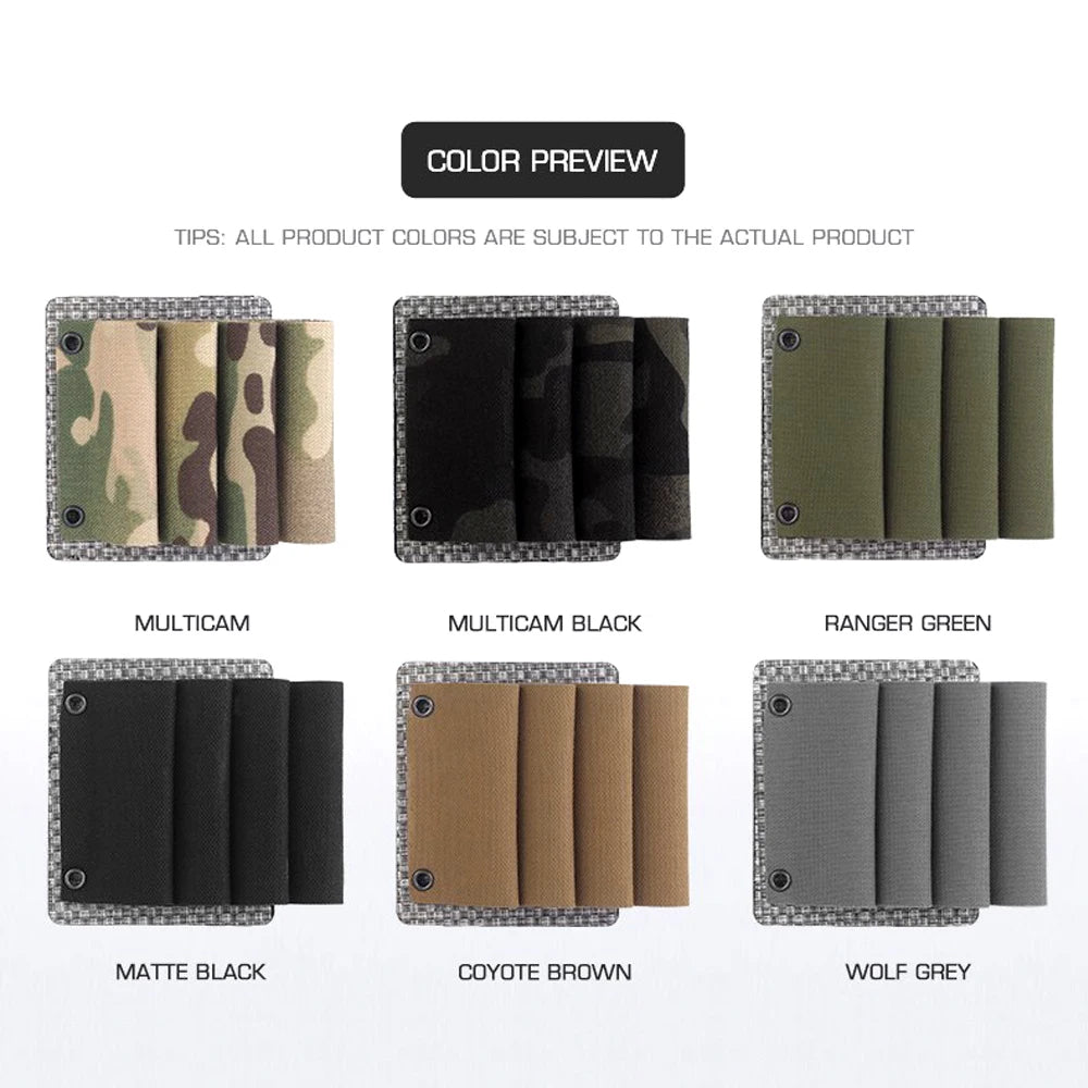 KOLINLOV Glow Sticks Pouch – Pochette de Rangement Tactique pour Bâtons Lumineux - BLACKBEARD OUTDOOR INDUSTRIES