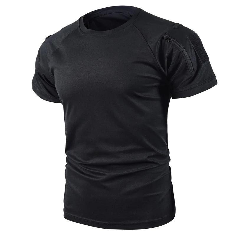 Polo Tactique Homme – T-shirt Respirant, Séchage Rapide, Idéal pour l'Été, Randonnée, Escalade et Loisirs en Plein Air - BLACKBEARD OUTDOOR INDUSTRIES