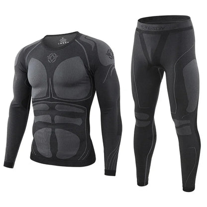 Ensemble Thermique Tactique Fleece Slim Fit – Haut + Pantalon | Randonnée, Chasse, Militaire, Automne Hiver