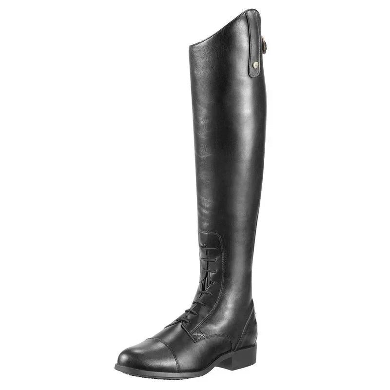 Bottes Cuissardes Femme Style Cavalier – Talon Carré, Style Britannique, Retro Knight