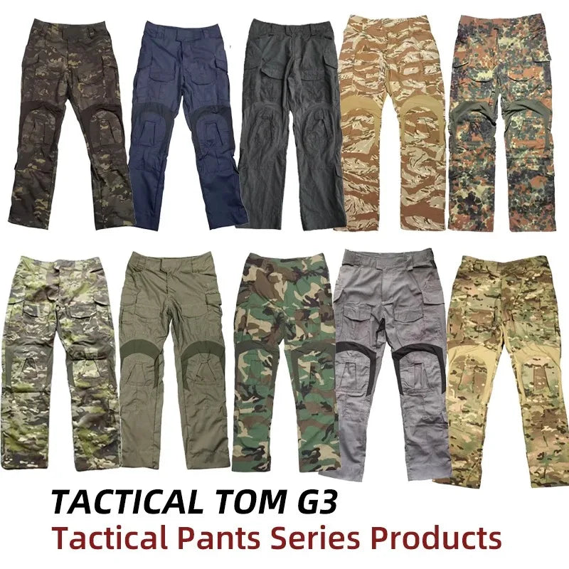Pantalon Tactique Homme RONGKUN G3 — Randonnée, Chasse, Travail, Résistant à l’Usure - BLACKBEARD OUTDOOR INDUSTRIES