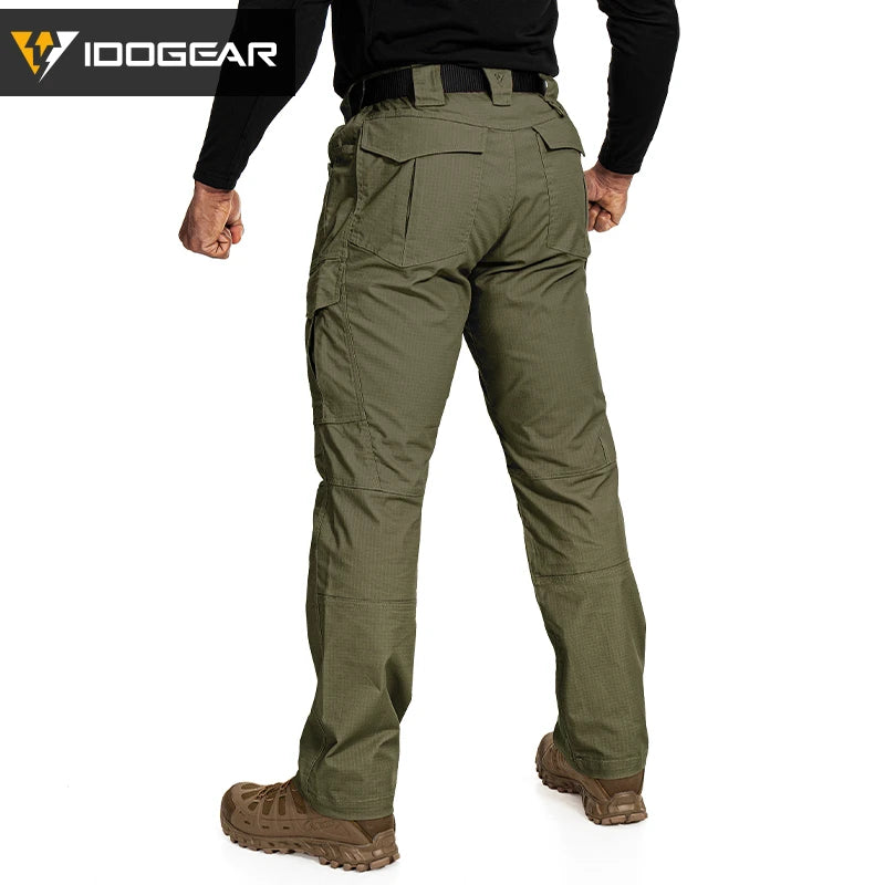 Pantalon tactique IDOGEAR leger stretch déperlant 10 poches - BLACKBEARD OUTDOOR INDUSTRIES