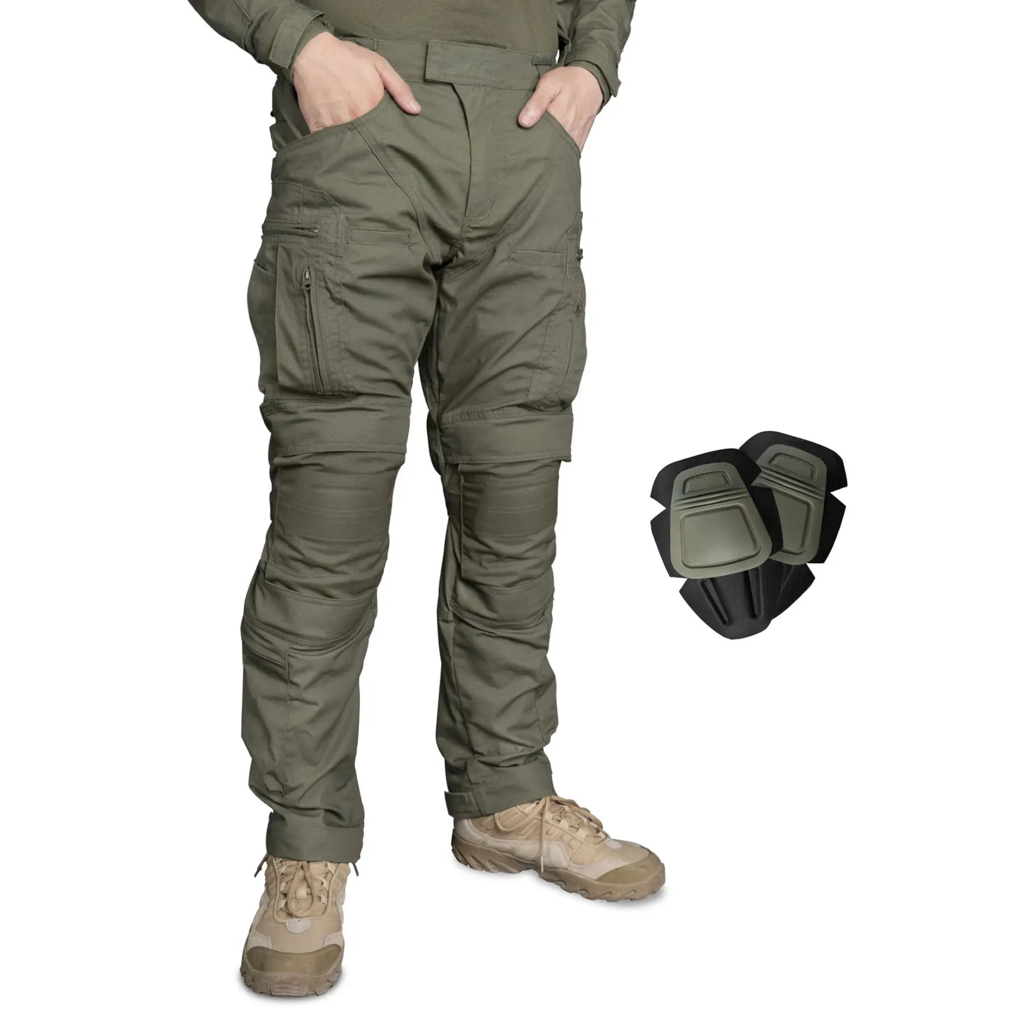 pantalon tactique idogear ufs genouillères intégrées