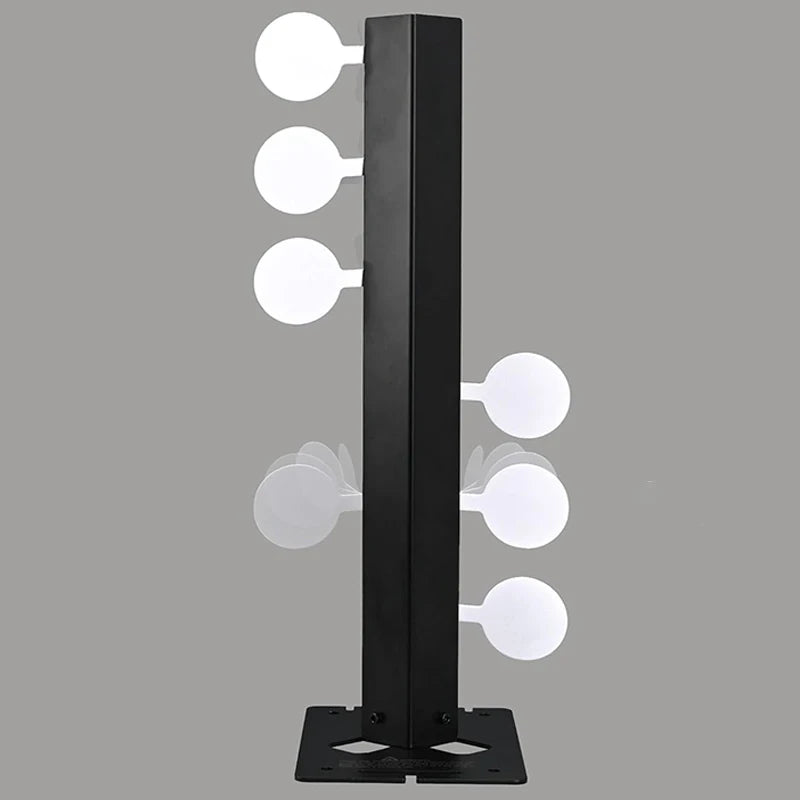 CIBLE MÉTAL RÉACTIVE LUXE – SYSTÈME SWING ET ROTATION AUTOMATIQUE POUR TIR SPORTIF Ma boutique