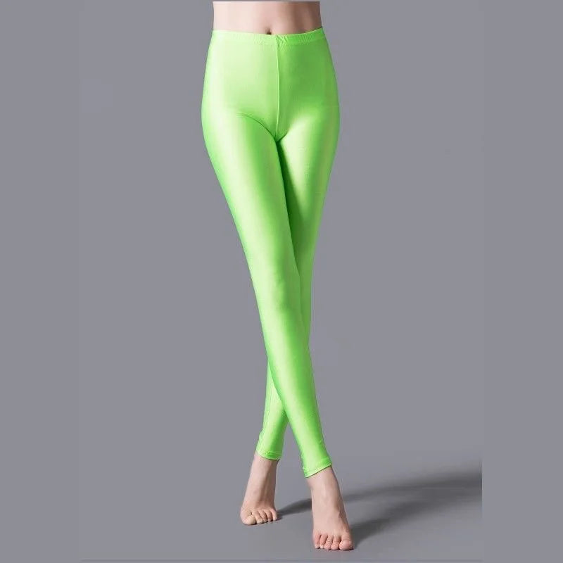 Leggings Skinny Élastiques Femme - Pantalon Crayon Slim Taille Plus, Brillant, Idéal pour Yoga et Activités Sportives - BLACKBEARD OUTDOOR INDUSTRIES