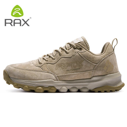 Chaussures de Randonnée Homme en Cuir Véritable — Semelle Antidérapante, Légères, Trekking & Trail