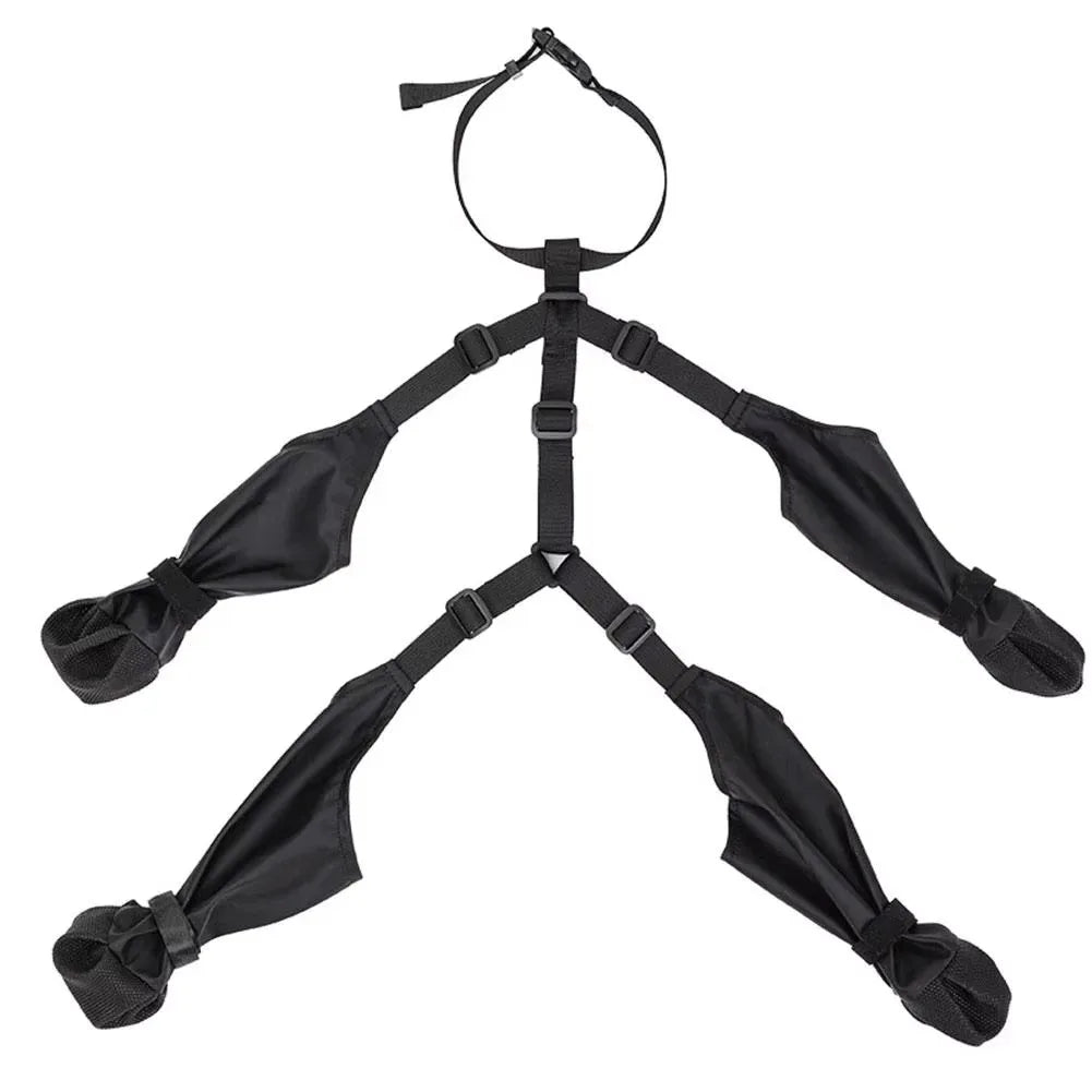 Chaussettes Chien Antidérapantes avec Bretelles – Protège Pattes Pluie & Extérieur - BLACKBEARD OUTDOOR INDUSTRIES