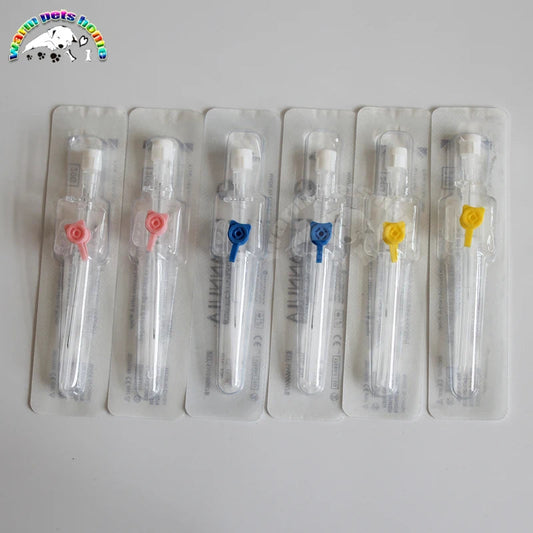 Cathéter IV à Usage Unique avec Ailettes et Port d’Injection – 20G / 22G / 24G Ma boutique