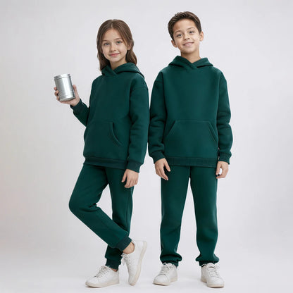 Ensemble Survêtement Enfant Hoodie + Pantalon – Fille Garçon 12M à 8 Ans