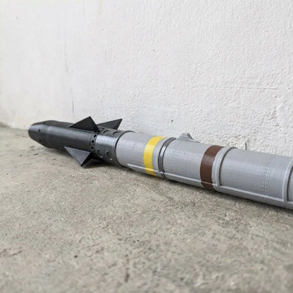 Maquette AIM-9X Sidewinder imprimée en 3D – 80 ou 150 cm