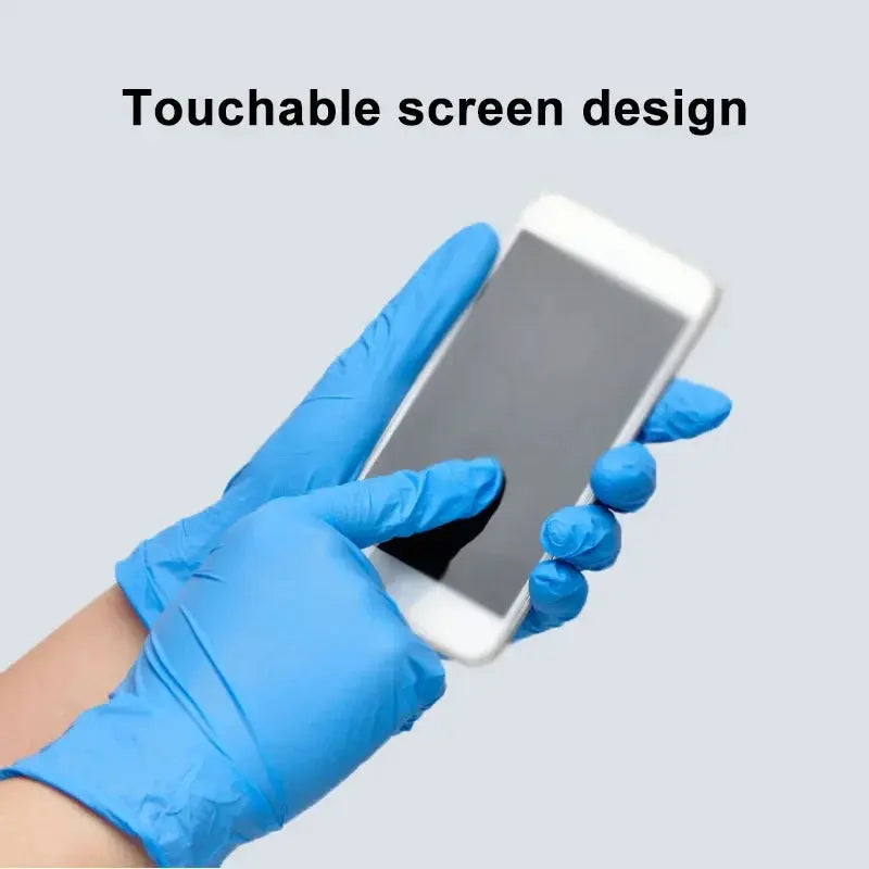 Gants Jetables en Nitrile Bleu – Étanches et Résistants - BLACKBEARD OUTDOOR INDUSTRIES