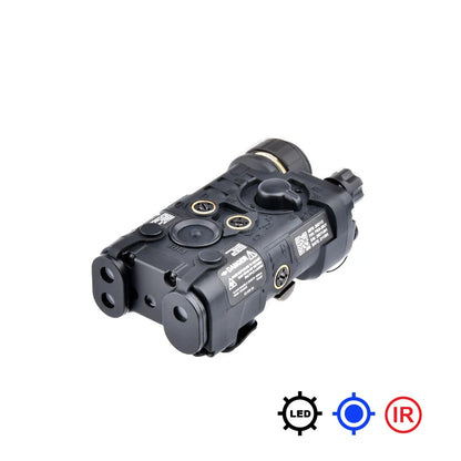 NGAL L3 – Boîtier Laser IR Rouge / Vert / Bleu + LED Blanche, Rail 20mm, Airsoft & Paintball