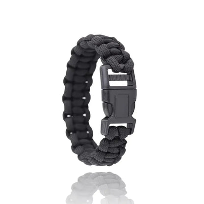 Bracelet Paracorde Tactique 7 Brins – Mode Homme – Corde de Parachute 4 mm – Survie & Urgence – Camping & Randonnée - BLACKBEARD OUTDOOR INDUSTRIES
