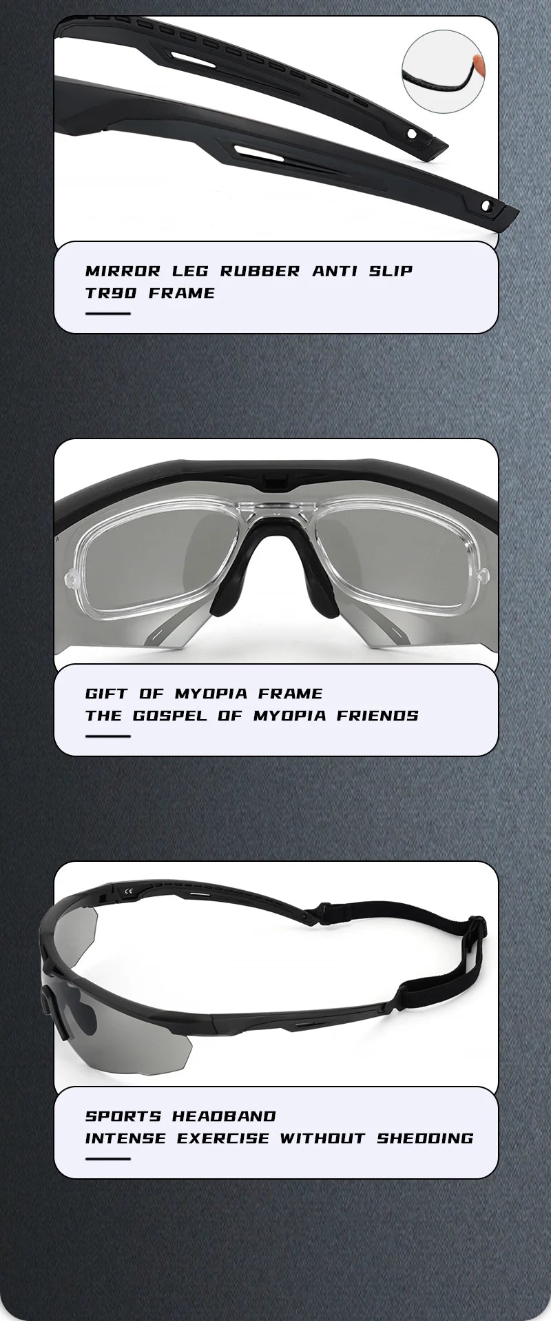 Lunettes Tactiques MYGAGA M504 - BLACKBEARD OUTDOOR INDUSTRIES