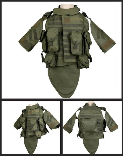 gilet tactique airsoft otv MOLLE – porte-plaques 800D réglable avec poches, idéal paintball & entraînement outdoor - BLACKBEARD OUTDOOR INDUSTRIES