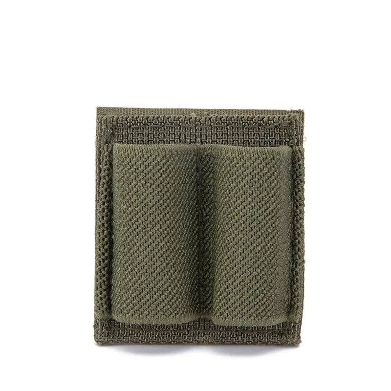 Porte-Munitions Tactique 2 Coups – Patch Adhésif MOLLE pour Crosse / Gilet Ma boutique