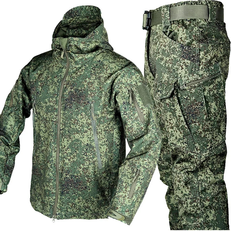 Tenue tactique Sharkskin camouflage imperméable - BLACKBEARD OUTDOOR INDUSTRIES