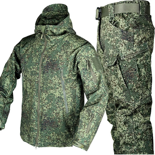 Tenue tactique Sharkskin camouflage imperméable - BLACKBEARD OUTDOOR INDUSTRIES