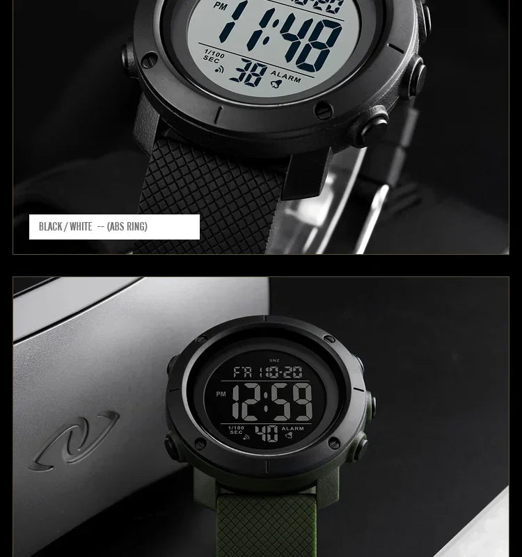 Montre Digitale Homme SKMEI 1426 – Sport, Alarme, Étanche 5Bar - BLACKBEARD OUTDOOR INDUSTRIES
