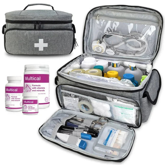 Trousse de Premiers Secours de Voyage – Sac Organisateur Multifonctionnel pour Médicaments Ma boutique