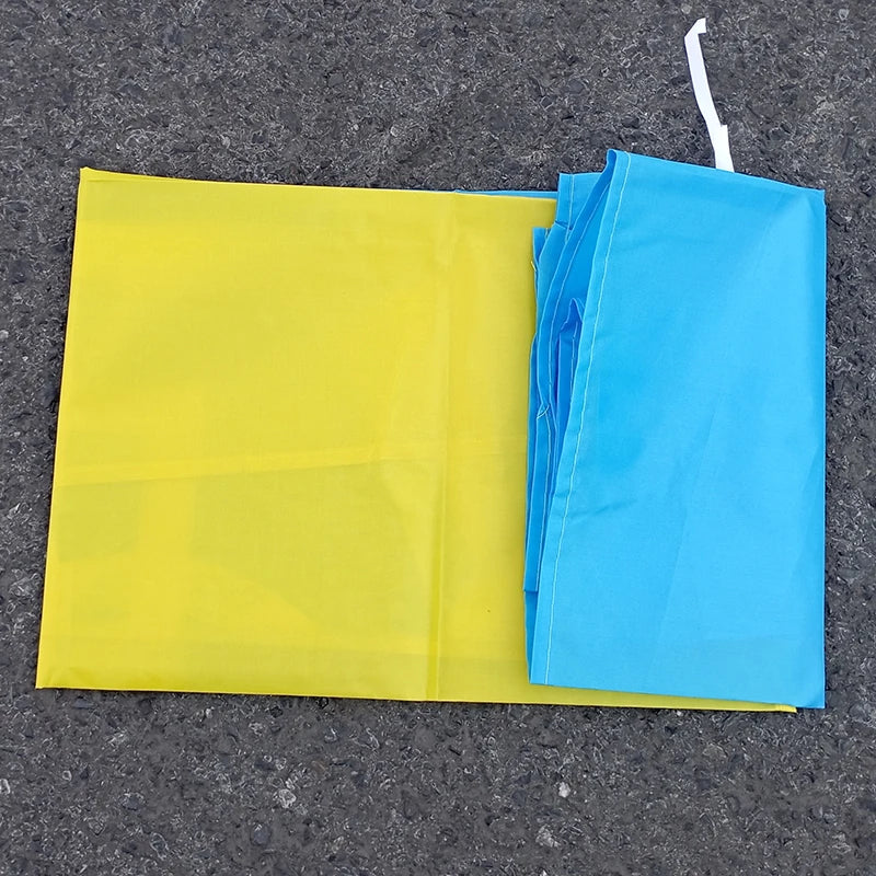 Drapeau Présidentiel Ukrainien – 90x150 cm – Bannière de l'Ukraine – Décoration Intérieure – 100% Polyester BLACKBEARD OUTDOOR INDUSTRIES