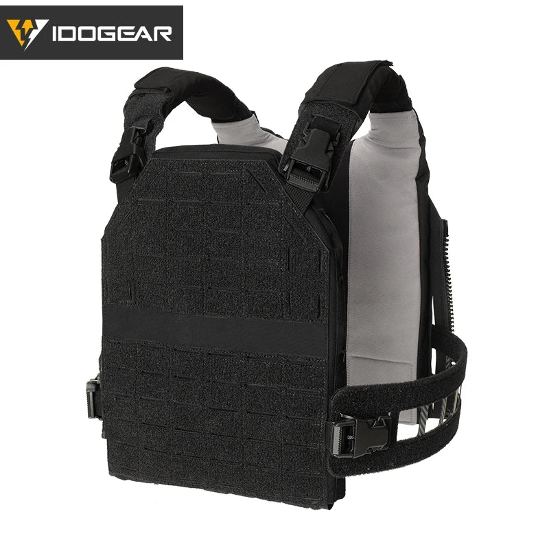 Gilet tactique IDOGEAR quick release laser cut léger MOLLE - BLACKBEARD OUTDOOR INDUSTRIES