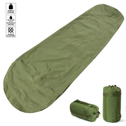 Housse de bivouac en nylon 220 × 90 cm – Sur-sac de couchage