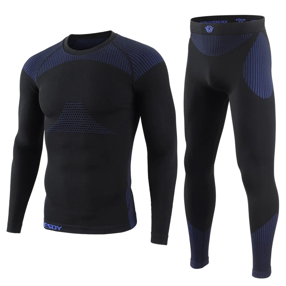 Ensemble Thermique Tactique Fleece Slim Fit – Haut + Pantalon | Randonnée, Chasse, Militaire, Automne Hiver