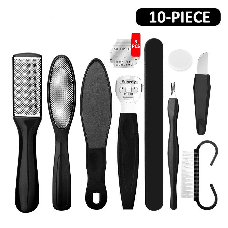 Kit de pédicure manuel 8 ou 10 pièces