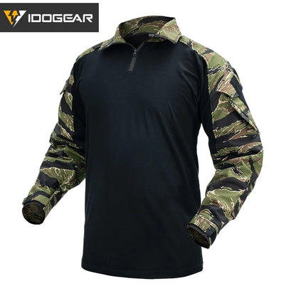 Chemise tactique IDOGEAR G3 combat avec coudières airsoft - BLACKBEARD OUTDOOR INDUSTRIES