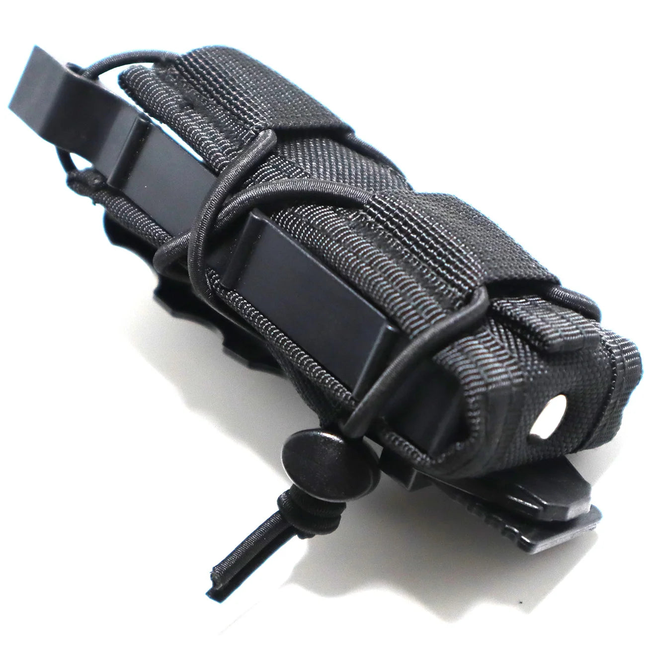 2 Pack Universal 9mm Single Pistol Mag Pouch – Porte-chargeur tactique MOLLE polyvalent - BLACKBEARD OUTDOOR INDUSTRIES