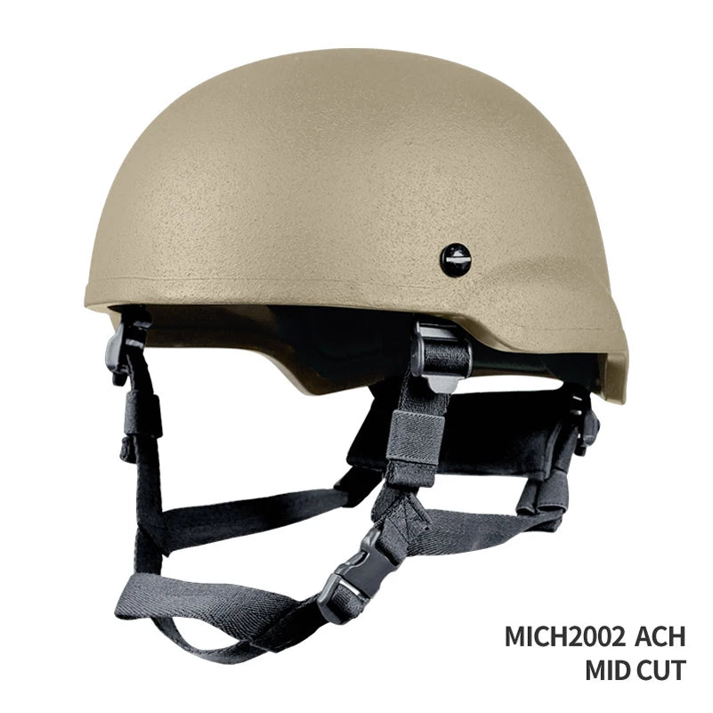 Casque tactique type MICH 2001 / 2002 – ABS, 55 à 60 cm