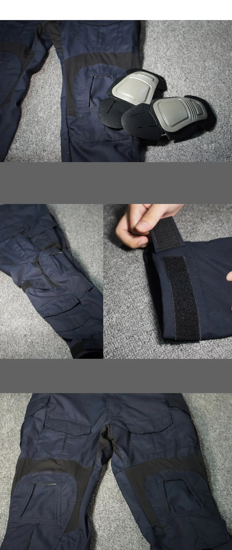 Costume Tactique Tom Plus GEN3 G3 Bleu Foncé – Ensemble Chemise à Manches Longues + Pantalon Long - BLACKBEARD OUTDOOR INDUSTRIES