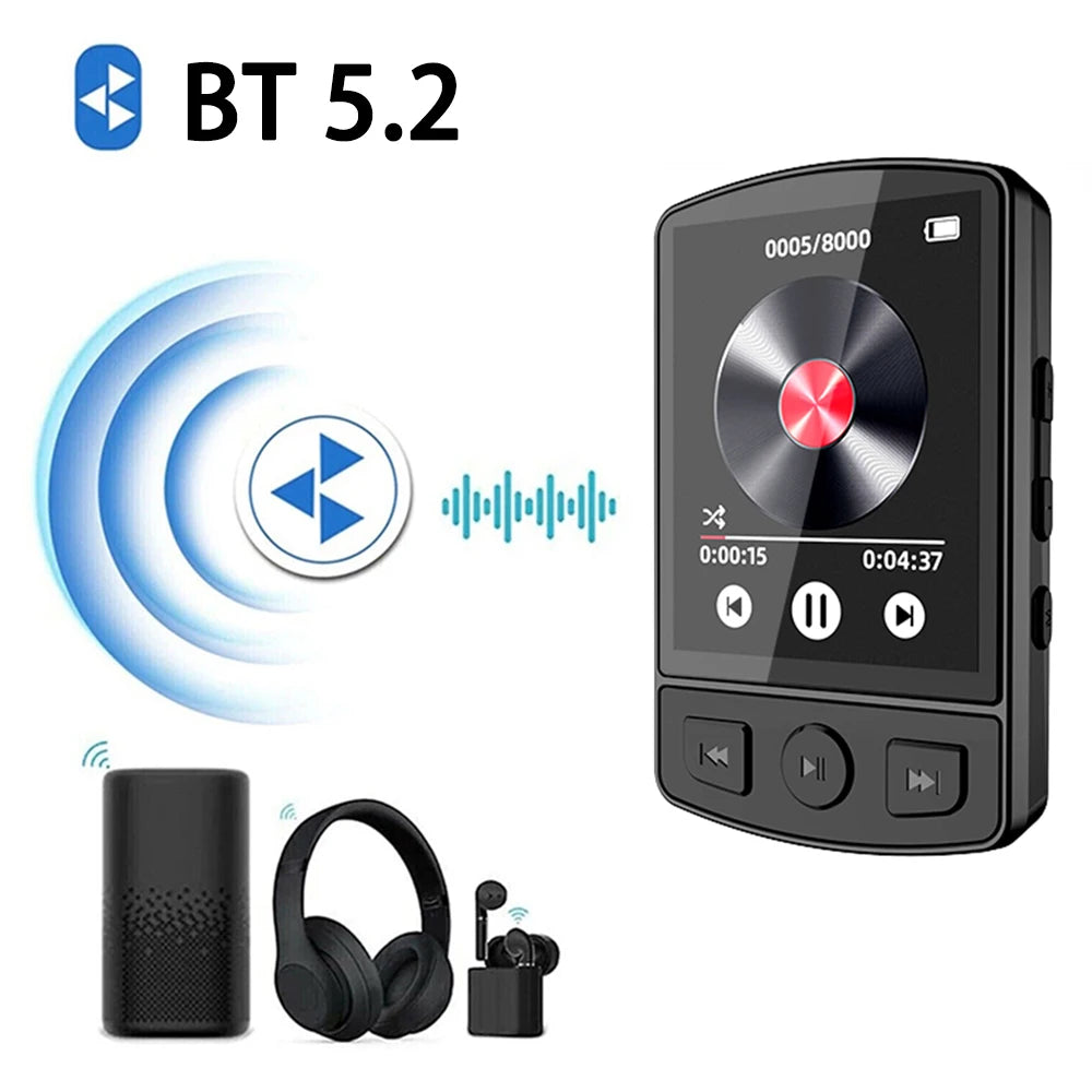 Lecteur MP3 Sport Portable avec Clip A7 - BLACKBEARD OUTDOOR INDUSTRIES