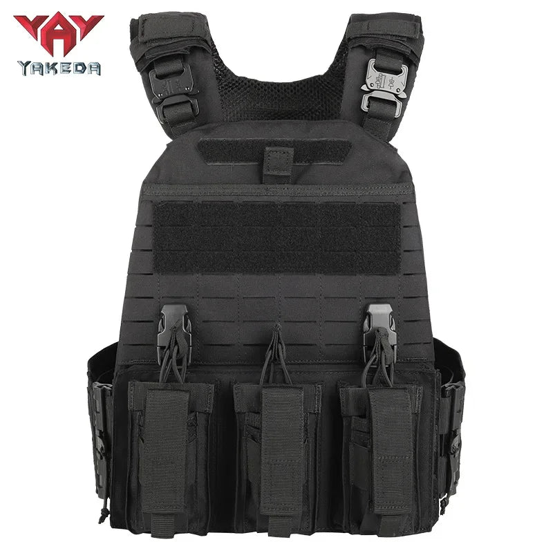Gilet tactique MOLLE à dégagement rapide en nylon