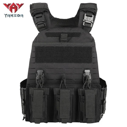 Gilet tactique MOLLE à dégagement rapide en nylon