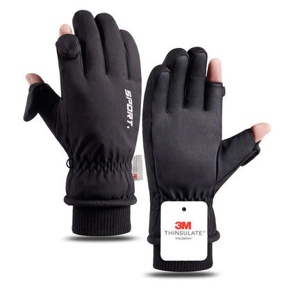 Gants Hiver Chauds GTUBIKE – Vélo Ski Randonnée Tactile Imperméable