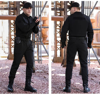Ensemble Tactique à Séchage Rapide – Veste et Pantalon Longs Manches, Uniforme de Travail, Idéal pour Entraînement et Activités Extérieures BLACKBEARD OUTDOOR INDUSTRIES