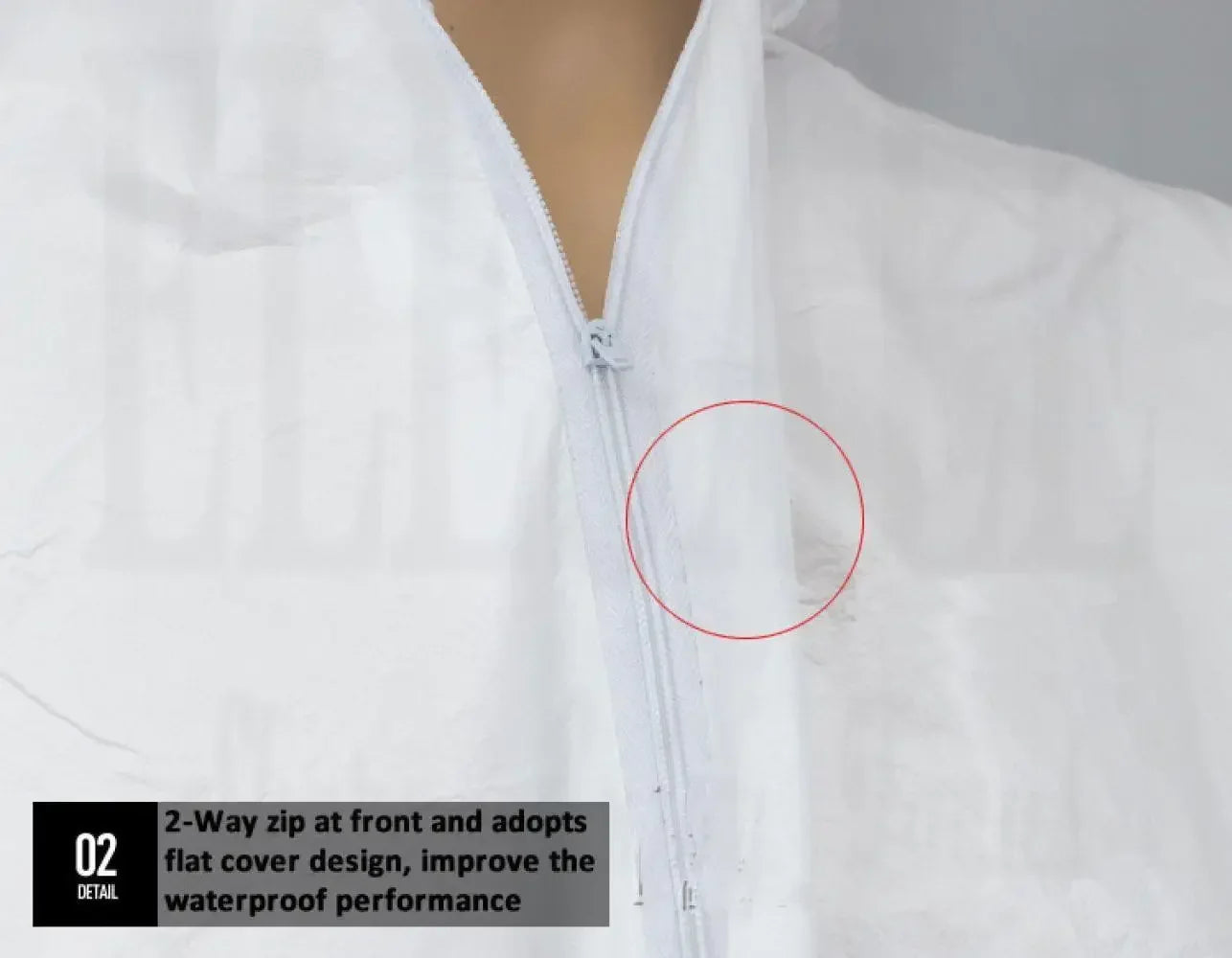 Combinaison de Protection Anti-Poussière Jetable - Vêtement de Sécurité Respirant pour Travaux, Peinture, et Isolation Sanitaire BLACKBEARD OUTDOOR INDUSTRIES