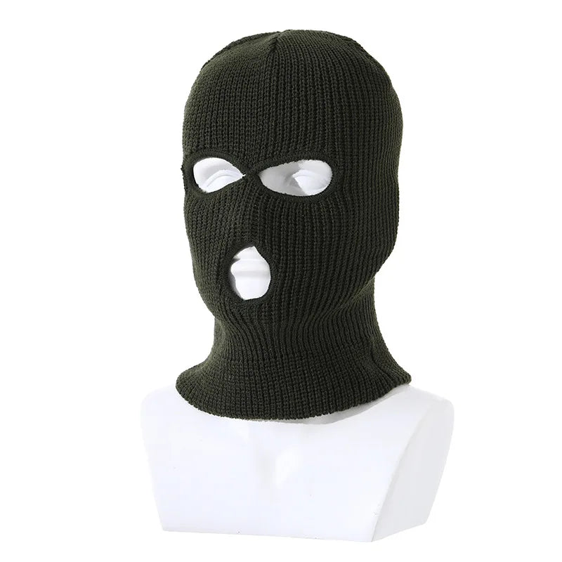 Balaclava cagoule trois trous en fibre acrylique Ma boutique