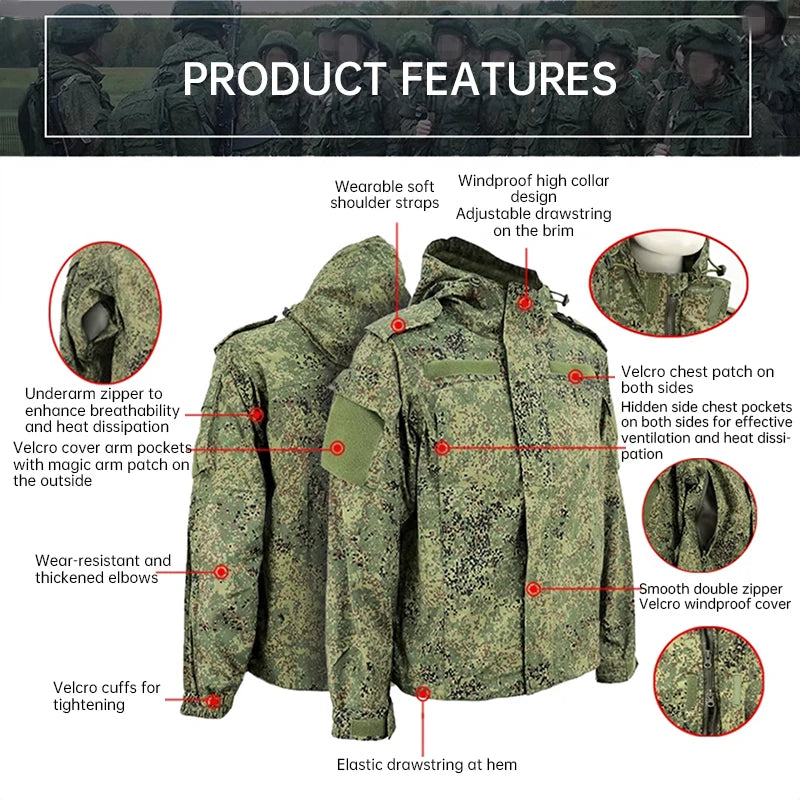 tenue russe vkbo lv5 emr - BLACKBEARD OUTDOOR INDUSTRIES