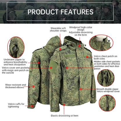 tenue russe vkbo lv5 emr - BLACKBEARD OUTDOOR INDUSTRIES