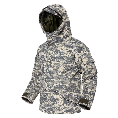 Veste tactique homme 3 en 1 imperméable avec polaire amovible