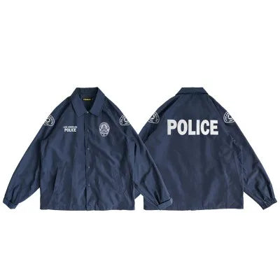 Veste Police Los Angeles Style LAPD – Coton Épais Homme